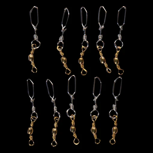 Abu Garcia Snap Swivels Gold 14, peruke. - Kalastustarvikkeet - Abu Garcia Snap Swivels Gold 14, peruke.