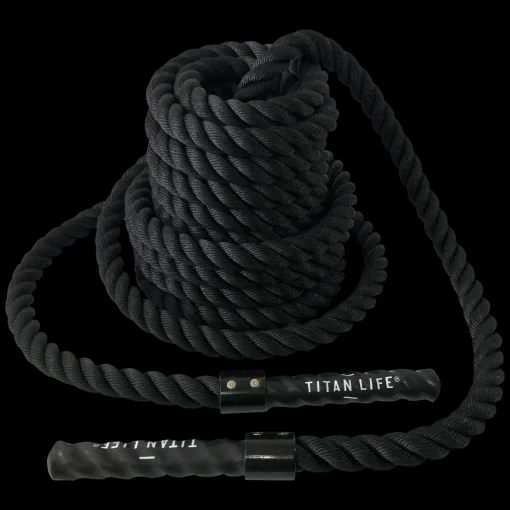 Battle Rope 15 m, harjoitusköysi - Voimaharjoitteluvälineet - Battle Rope 15 m, harjoitusköysi