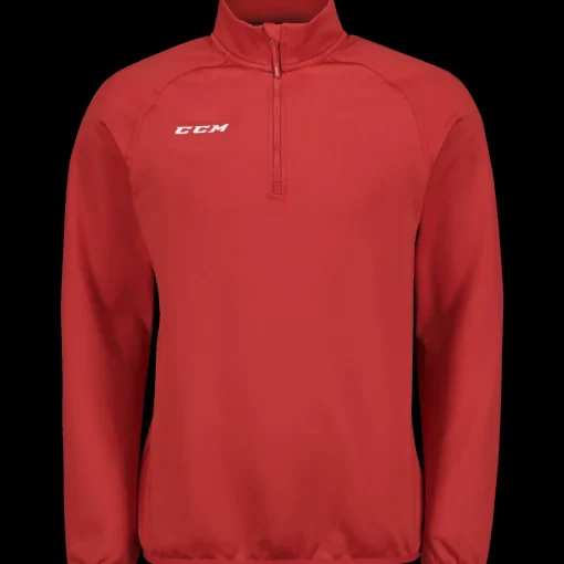Locker Room 1/4 Zip 17, aikuisten fleece-paita - T-Paidat Ja Shortsit Jääkiekkoon - Locker Room 1/4 Zip 17, aikuisten fleece-paita