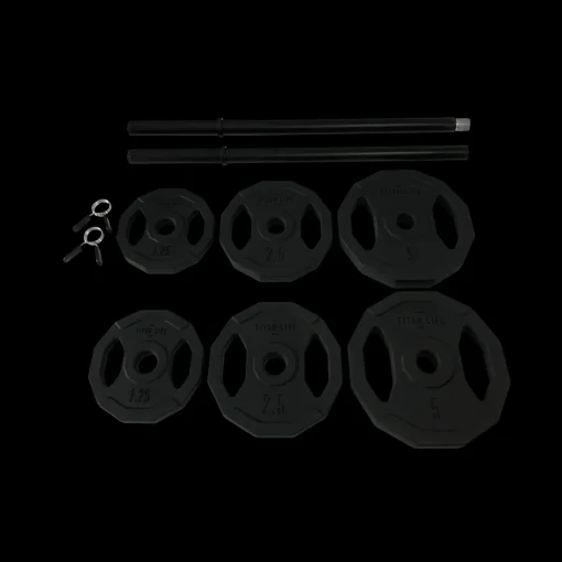 Pump Set 20 kg, levytankosarja - Levypainot - Pump Set 20 kg, levytankosarja