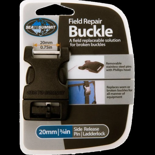 Sea To Summit Buckle 25Mm Side Release 1 Pin Black - Muut Retkeilyvarusteet - Sea To Summit Buckle 25Mm Side Release 1 Pin Black