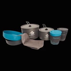 STS ALPHA COOKSET 2.2, retkikeittiösarja - Kattilat Ja Ruokailuvälineet - STS ALPHA COOKSET 2.2, retkikeittiösarja