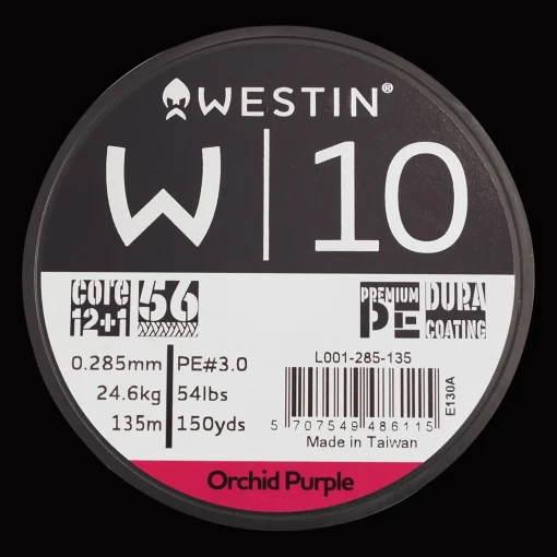 W10 13 Braid Orchid 0,285 mm 135 m 24,6 kg, monikuitusiima - Siimat Ja Perukkeet Kalastukseen - W10 13 Braid Orchid 0,285 mm 135 m 24,6 kg, monikuitusiima