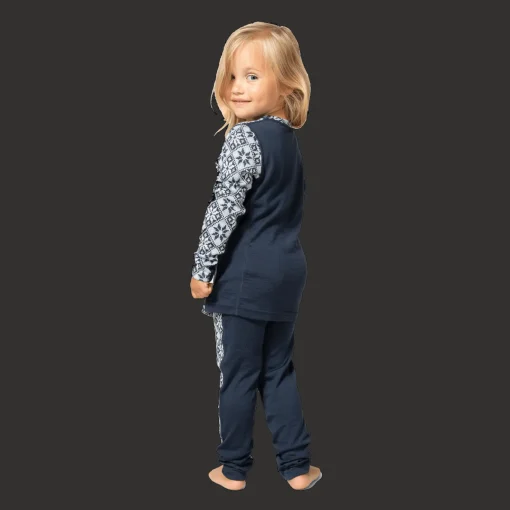 Baselayer Set, lasten villasetti - Pitkät Alushousut - Baselayer Set, lasten villasetti