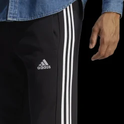 Essentials French Terry 3-Stripes Pant, collegehousut miehille - Vapaa-Ajan Housut - Essentials French Terry 3-Stripes Pant, collegehousut miehille
