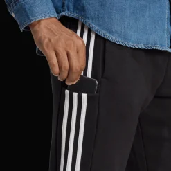 Essentials French Terry 3-Stripes Pant, collegehousut miehille - Vapaa-Ajan Housut - Essentials French Terry 3-Stripes Pant, collegehousut miehille