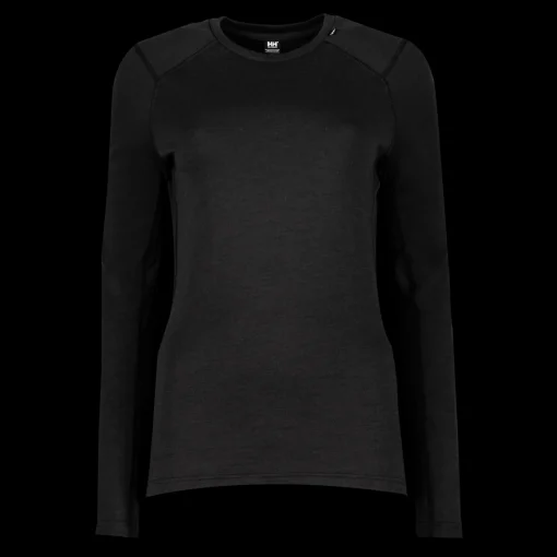 Lifa Merino Midweight Crew, naisten villapaita - Villakerrastot yläosat naiset - Lifa Merino Midweight Crew, naisten villapaita