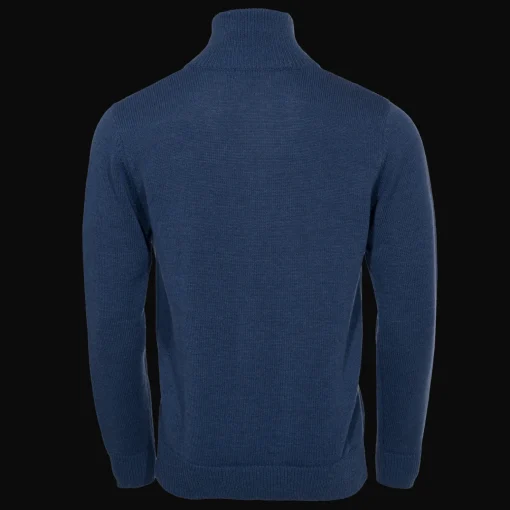 Nordfjord Half Zip Knitted Sweater, villapaita - Villapaidat - Nordfjord Half Zip Knitted Sweater, villapaita