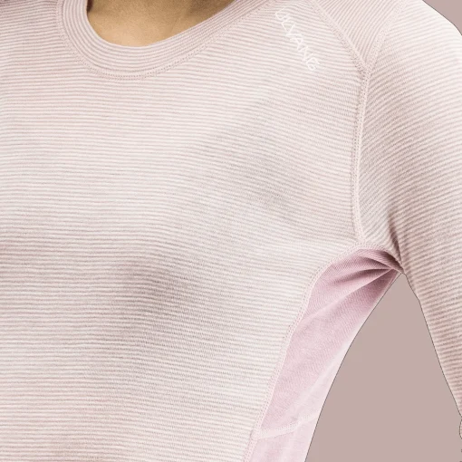 Rav 100% Round Neck W, villapaita naiset - Villakerrastot yläosat naiset - Rav 100% Round Neck W, villapaita naiset